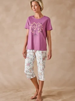 Hot Tee-shirt manches courtes maille coton Pyjama