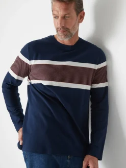 New Tee-shirt manches longues pur coton Homme T-Shirt, Polo