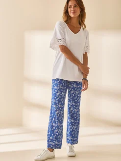 Outlet Tee-shirt manches papillon Femme T-Shirt