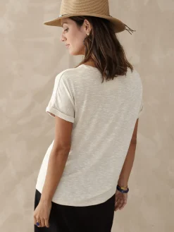 Sale Tee-shirt motif palmier Femme T-Shirt