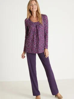 Sale Tee-shirt tunique manches longues Femme Tunique|T-Shirt