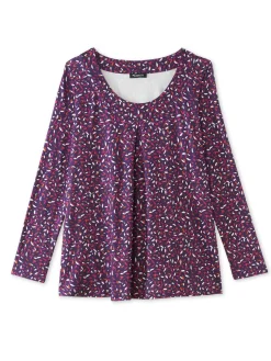 Sale Tee-shirt tunique manches longues Femme Tunique|T-Shirt