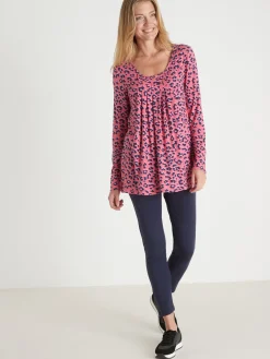 Tee-shirt tunique manches longues Femme T-Shirt|Tunique