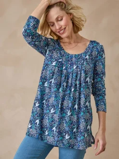 Outlet Tee-shirt tunique manches longues Femme Tunique|T-Shirt