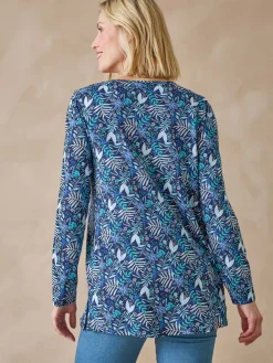 Outlet Tee-shirt tunique manches longues Femme Tunique|T-Shirt