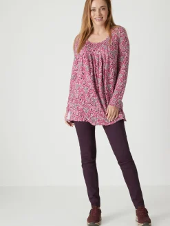 Tee-shirt tunique manches longues Femme Tunique|T-Shirt