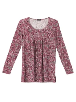 Tee-shirt tunique manches longues Femme Tunique|T-Shirt