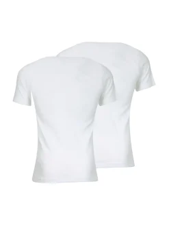Discount Tee-shirts en coton BIO, lot de 2 Homme Maillot De Corps