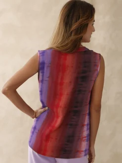 Clearance Top sans manches Femme Chemisier, Blouse