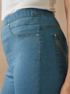 Outlet Tregging en denim Femme Jean|Pantalon