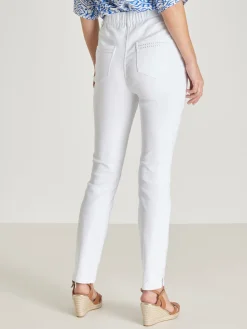 New Tregging en tissu stretch Femme Pantalon