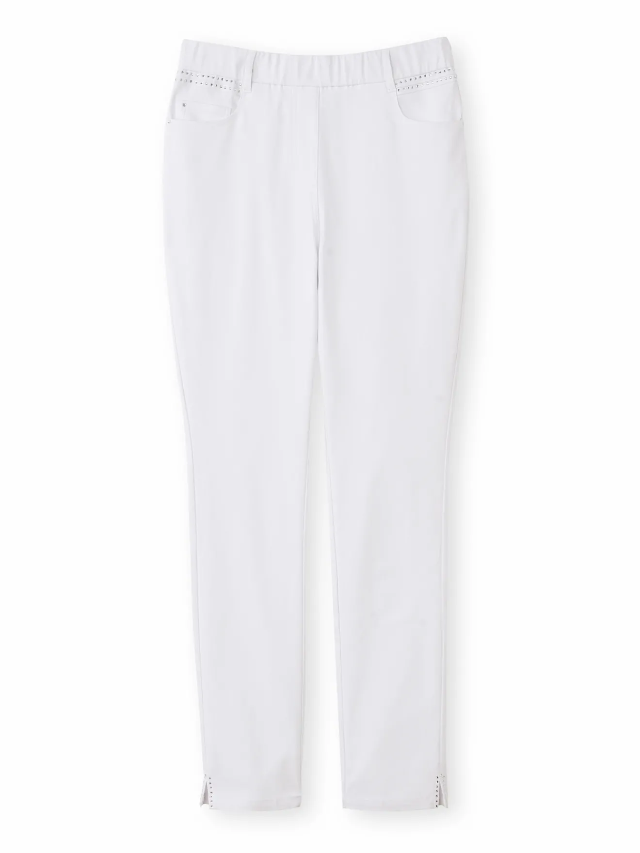 New Tregging en tissu stretch Femme Pantalon