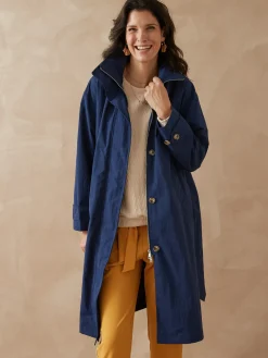 Outlet Trench déperlant Femme Manteau, Parka