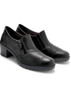 Outlet Trotteurs zippés à petit talon Femme Boots