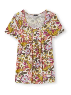 Hot Tunique en maille avec plis d'aisance Femme Tunique|T-Shirt