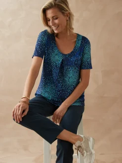 Best Tunique en maille crêpe Femme Tunique|T-Shirt