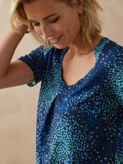 Best Tunique en maille crêpe Femme Tunique|T-Shirt