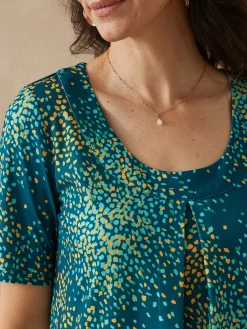 Clearance Tunique en maille crêpe Femme Tunique|T-Shirt