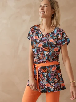 Outlet Tunique encolure bateau Femme Tunique|T-Shirt