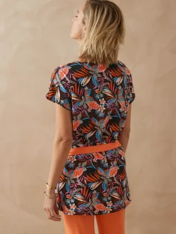 Outlet Tunique encolure bateau Femme Tunique|T-Shirt