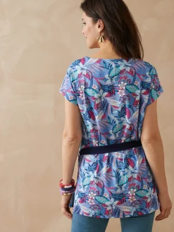 Hot Tunique encolure bateau Femme Tunique|T-Shirt