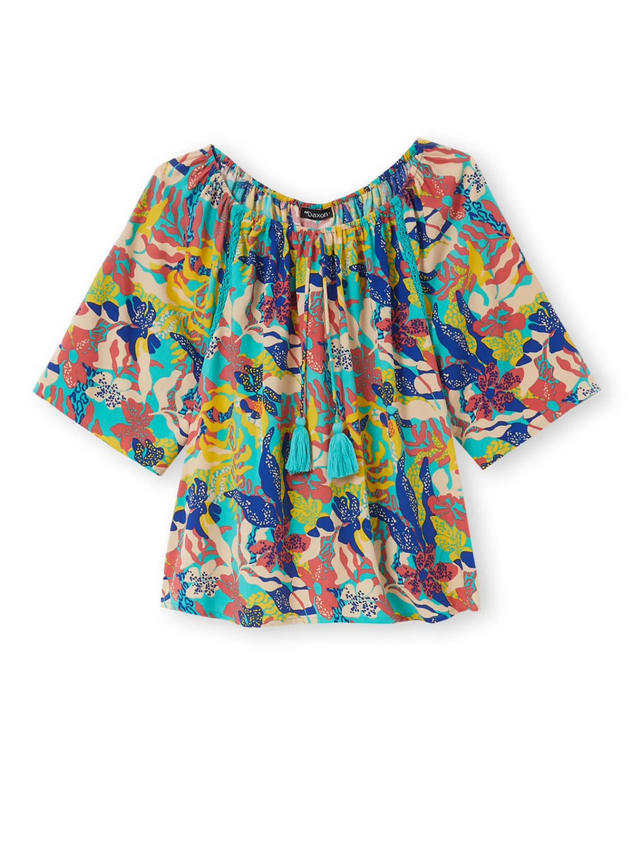 Clearance Tunique fluide manches au coude Femme Chemisier, Blouse