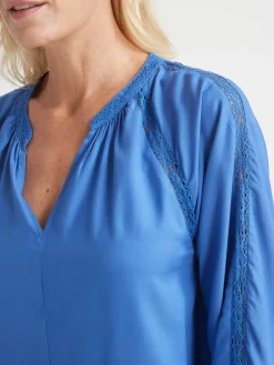 Tunique longue fluide Femme Tunique|Chemisier, Blouse