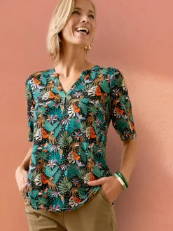 Sale Tunique maille fluide coupe confort Femme Tunique|T-Shirt