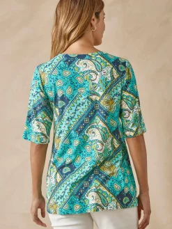 Online Tunique maille fluide coupe confort Femme Tunique|T-Shirt