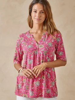 New Tunique maille fluide coupe confort Femme Tunique|T-Shirt