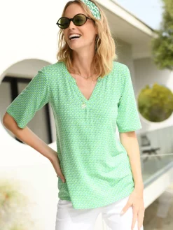 Clearance Tunique maille fluide coupe confort Femme Tunique|T-Shirt