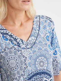 Discount Tunique manches pagode 3/4 Femme Tunique|T-Shirt