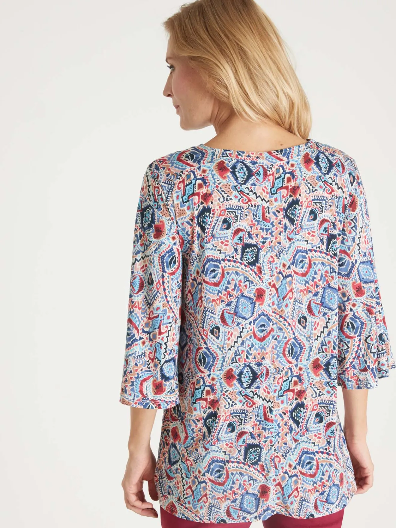 Hot Tunique manches pagode 3/4 Femme Tunique|T-Shirt