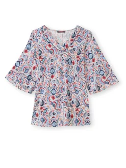 Hot Tunique manches pagode 3/4 Femme Tunique|T-Shirt