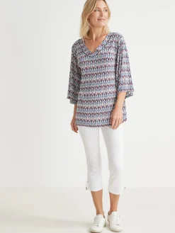 Best Tunique manches pagode 3/4 Femme Tunique|T-Shirt