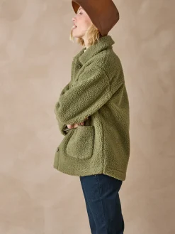 Sale Veste chaude en maille moutonnée Femme Manteau, Parka