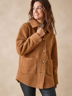Online Veste chaude en maille moutonnée Femme Manteau, Parka