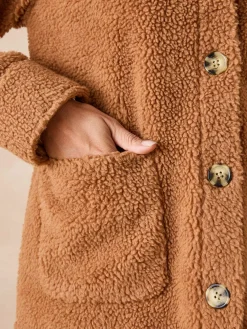 Online Veste chaude en maille moutonnée Femme Manteau, Parka