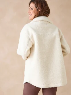 Best Veste chaude en maille moutonnée Femme Manteau, Parka