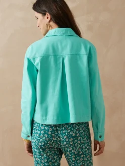 Online Veste courte, forme boîte Femme Manteau, Parka|Veste, Blazer