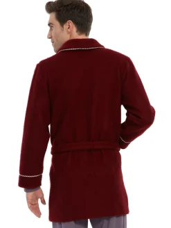 Clearance Veste d'intérieur courtelle Homme Veste D'Intérieur Et Robe De Chambre