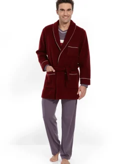 Clearance Veste d'intérieur courtelle Homme Veste D'Intérieur Et Robe De Chambre