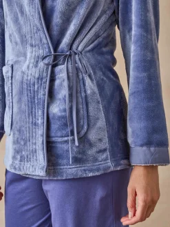 Veste en maille polaire Peignoir, Robe De Chambre