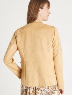 Online Veste en maille suédine Femme Manteau, Parka|Veste, Blazer