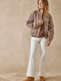 New Veste en twill Femme Manteau, Parka|Veste, Blazer